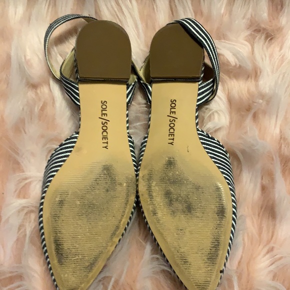 Black sparkle flats. - Picture 3 of 5